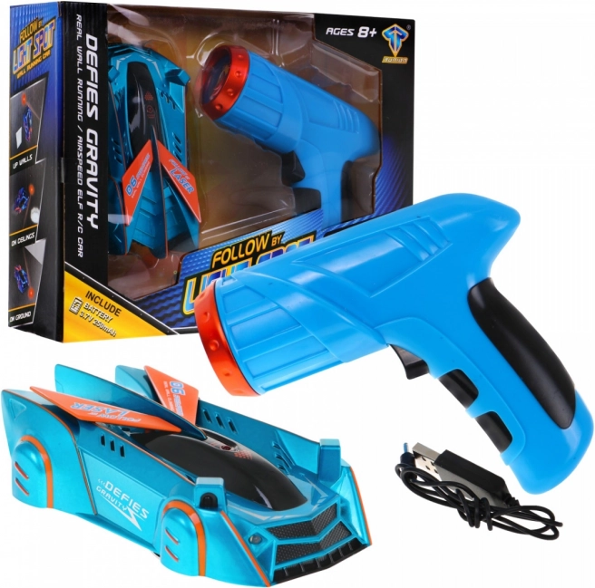 Voiture télécommandée par laser pour enfants 8+ Conduite verticale et horizontale avec télécommande infrarouge
