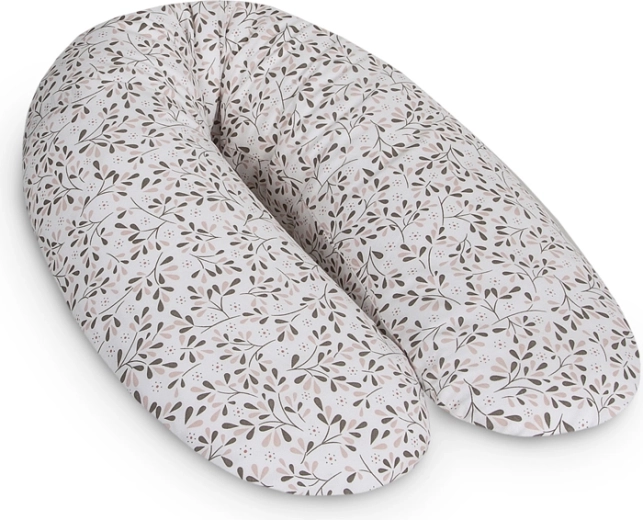 Ceba Cebuška Multi coussin d’allaitement et de grossesse Tiny leaves 190 cm
