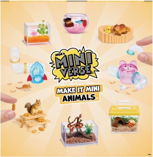 MGA Miniverse Make It Mini Animals série 2 capsule surprise - 1 pièce