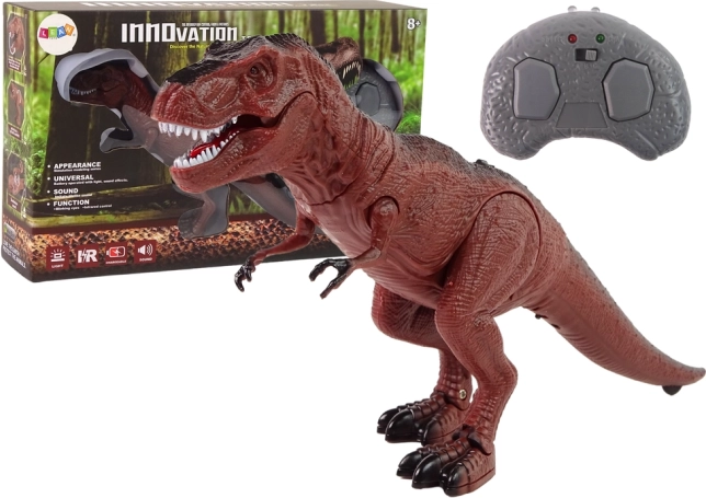 Tyrannosaurus Rex télécommandé à piles avec effets sonores