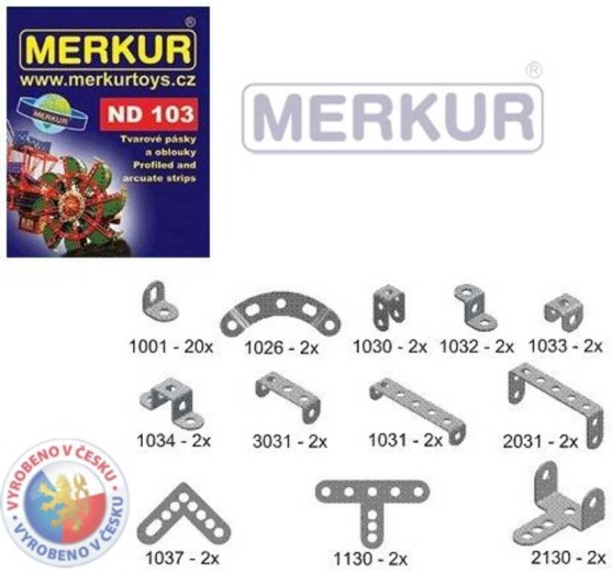 Merkur bandes et arcs – pièces de rechange ND 103