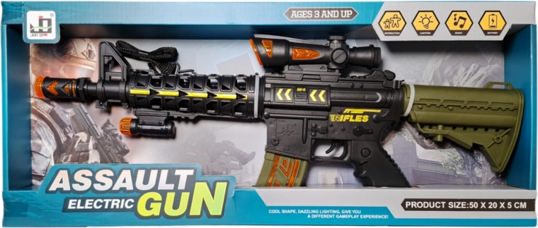 Fusil électrique pour enfants avec lumière et son