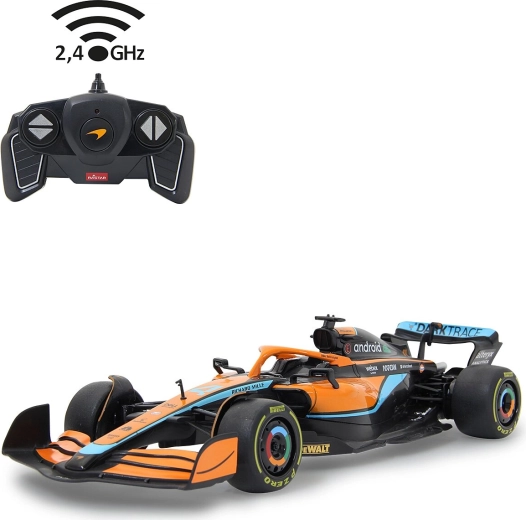 Modèle McLaren MCL36 radiocommandé à l’échelle 1:18, orange