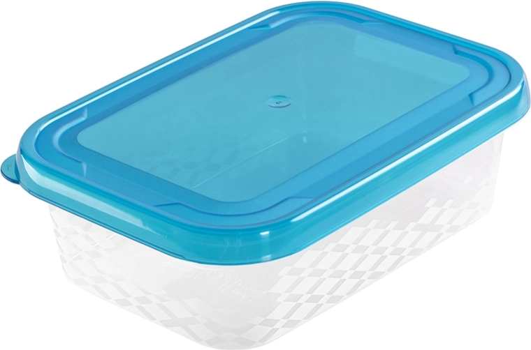 Boîte alimentaire Blue Box 0,5 l bleue rectangulaire