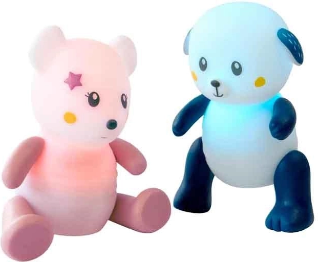 Pabobo veilleuse LED Lumilove Rainbow chien bleu