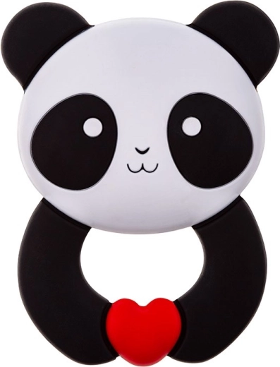 Anneau de dentition en silicone Akuku panda - 1 pièce