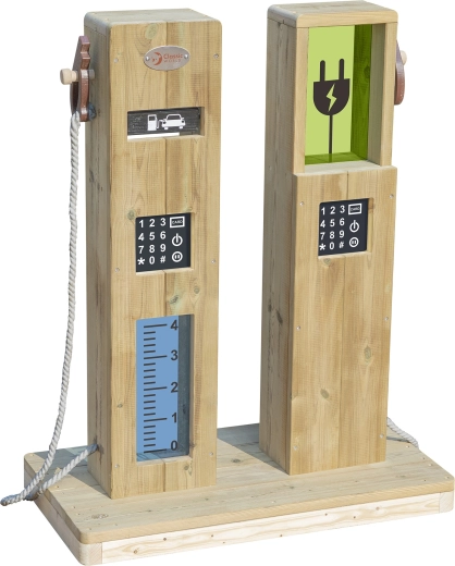 Support en bois double face pour carburant et recharge CLASSIC WORLD EDU