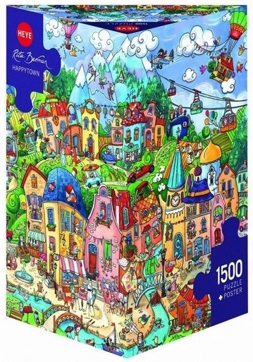 Puzzle HEYE Happytown 1500 pièces