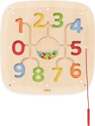 Tableau mural magnétique en bois pour compter VIGA