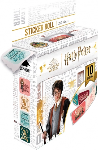 Set d’autocollants Harry Potter (200 pcs)