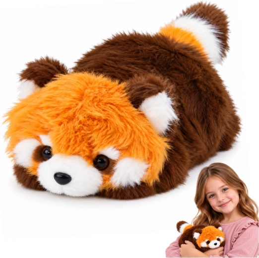 Panda rousse en peluche 16 cm