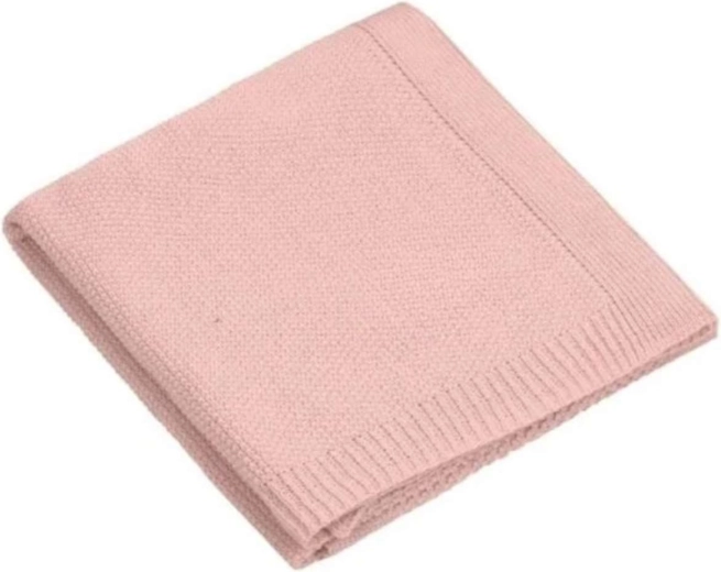 Couverture en mérinos NANNA Abaco rose