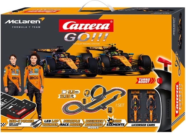 Circuit de voitures Carrera GO!!! McLaren Racing