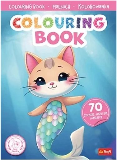 Coloriages avec autocollants Sirènes