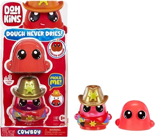 MGA DohKins cowboy – pâte à modeler parfumée dans une figurine