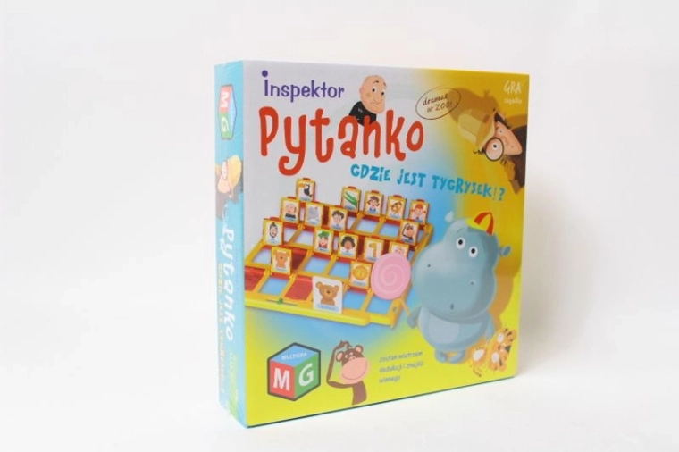 Jeu familial Inspecteur Pytanko : Où est le petit tigre en peluche ?