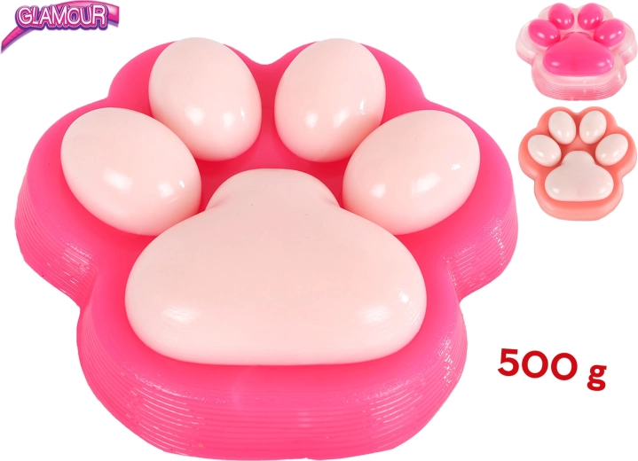 Jouet antistress extensible giga – patte de chat 17 cm