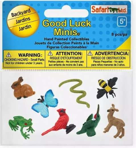 Safari Ltd. mini figurines Dans la cour (Good Luck Minis Funpack)
