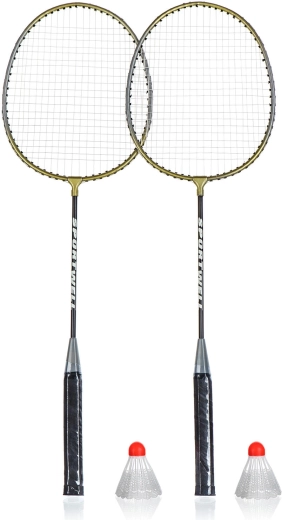 Set de badminton avec 2 raquettes et 2 volants