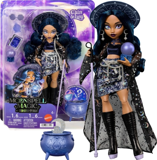 Monster High Moonspell Magic poupée Claire de Luna 26 cm avec accessoires