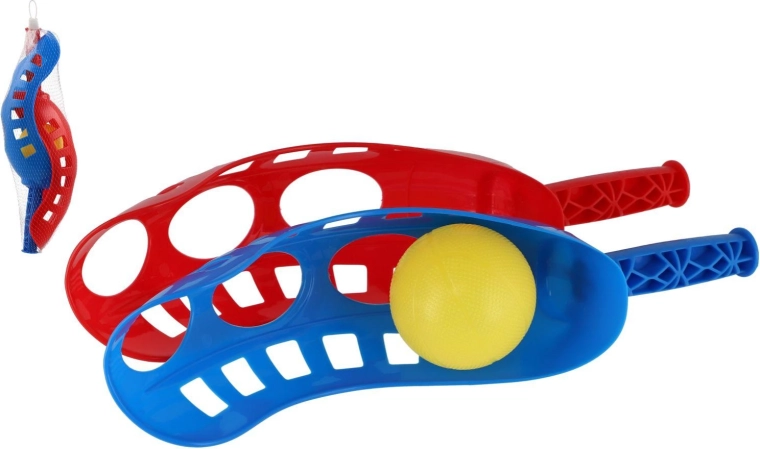 Ensemble pour lancer et attraper la balle avec deux paniers