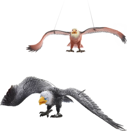Aigle suspendu sur élastique 38 cm - 1 pièce