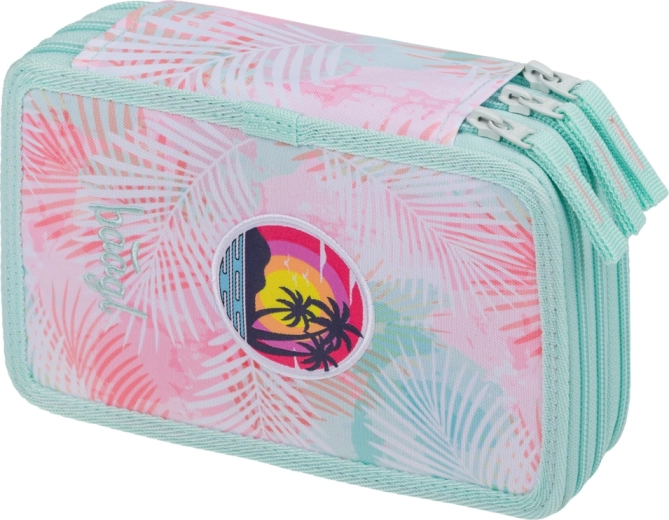 Trousse scolaire BAAGL à trois compartiments Sunset GRS