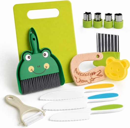 Set de cuisine pour enfants 14 pièces pour couper et créer des formes
