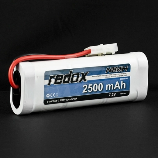 Pack d’accumulateurs Redox NiMH 2500 mAh 7,2 V
