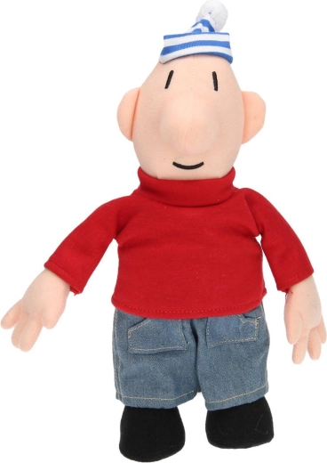 Figurine en peluche Mat de Pat et Mat 25 cm - 1 pièce