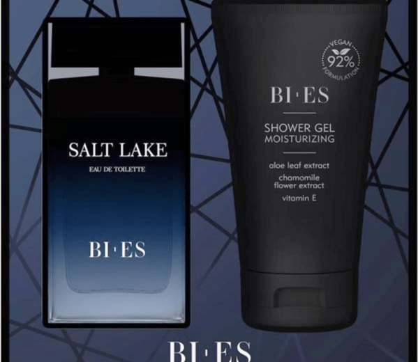 Coffret cadeau homme Bi-Es Salt Lake – eau de parfum et gel douche