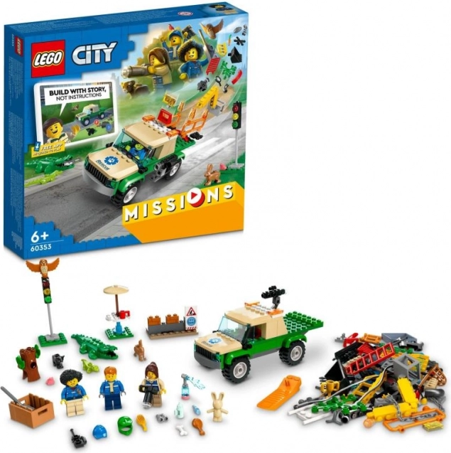 LEGO® City 60353 Mission de sauvetage dans la nature sauvage