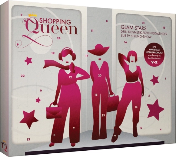 Calendrier de l’Avent cosmétique Glam Stars Shopping Queen