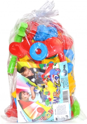 Jeu de construction en plastique Zoo