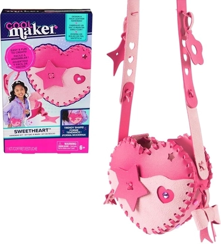 Cool Maker kit créatif pour fabriquer un sac à main en forme de cœur