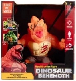 Dinosaure Behemoth avec effets lumineux et sonores 21 cm