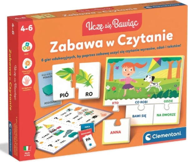 Amusement avec la lecture – ensemble éducatif de jeux