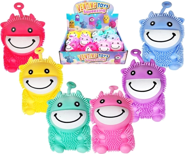 Vache à presser lumineuse – jouet antistress pour enfants