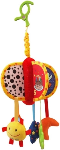 Jouet suspendu en peluche Baby Mix en forme de manège