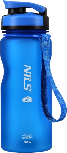 Gourde de sport en Tritan 600 ml – NILS CAMP, bleu