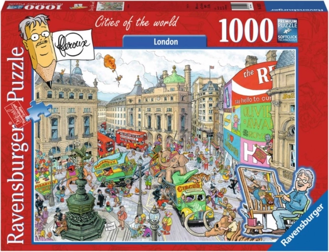 Puzzle Villes du monde : Londres 1000 pièces
