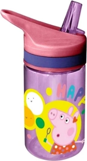 Gourde pour enfants ŚWINKA PEPPA 400 ml en Tritan