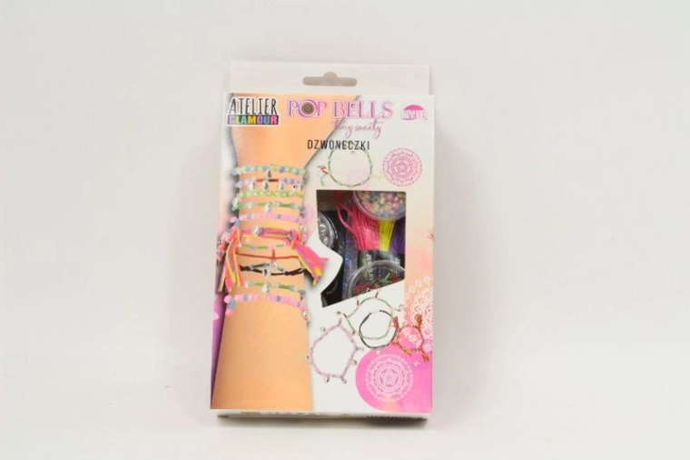 Atelier Glamour – kit créatif pour fabriquer des bracelets avec grelots