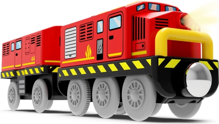 2Kids Toys train de manœuvre électrique rouge