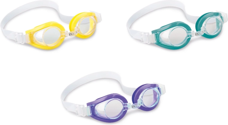 Lunettes de natation pour enfants Intex – jaunes