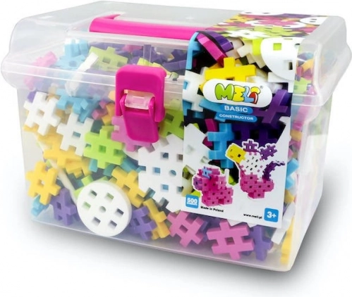 Meli Constructor Pink Travel Box 500 pcs.
