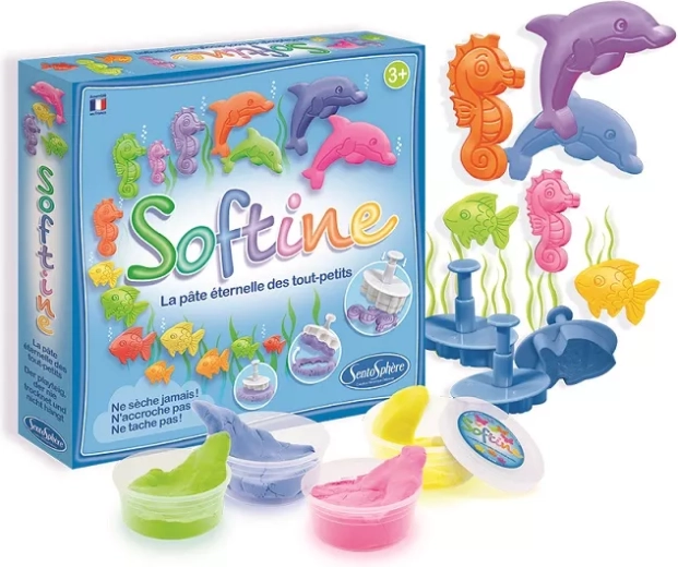 SentoSphere Softine pâte à modeler – monde sous-marin
