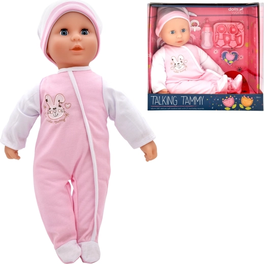 Dolls World bébé parlant Tammy 46 cm