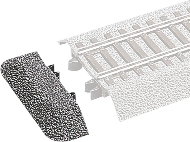 Roco Line embout de ballast H0, 6 pcs