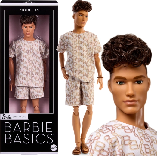 Mattel Barbie Signature Basics Ken modèle 10 – poupée de collection